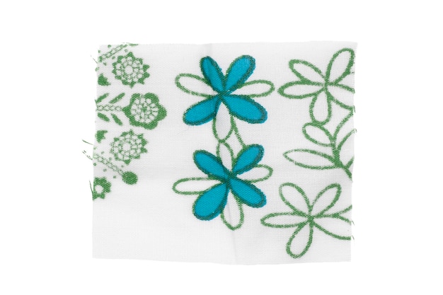 Zestaw trzech wzorów haftu